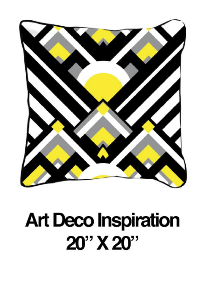 Art Deco Inspiration Yellow