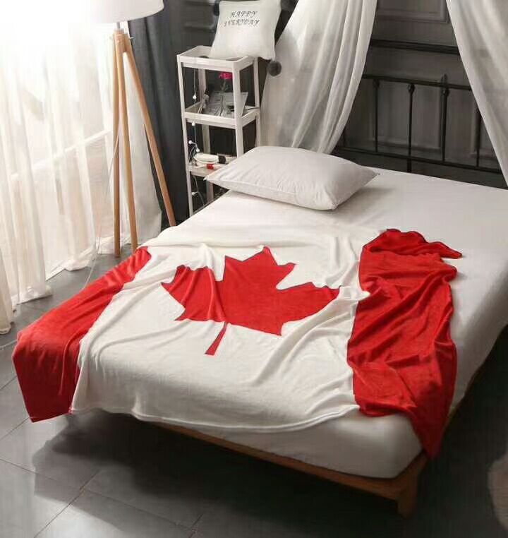 Flannel blanket travel multifunctional blanket