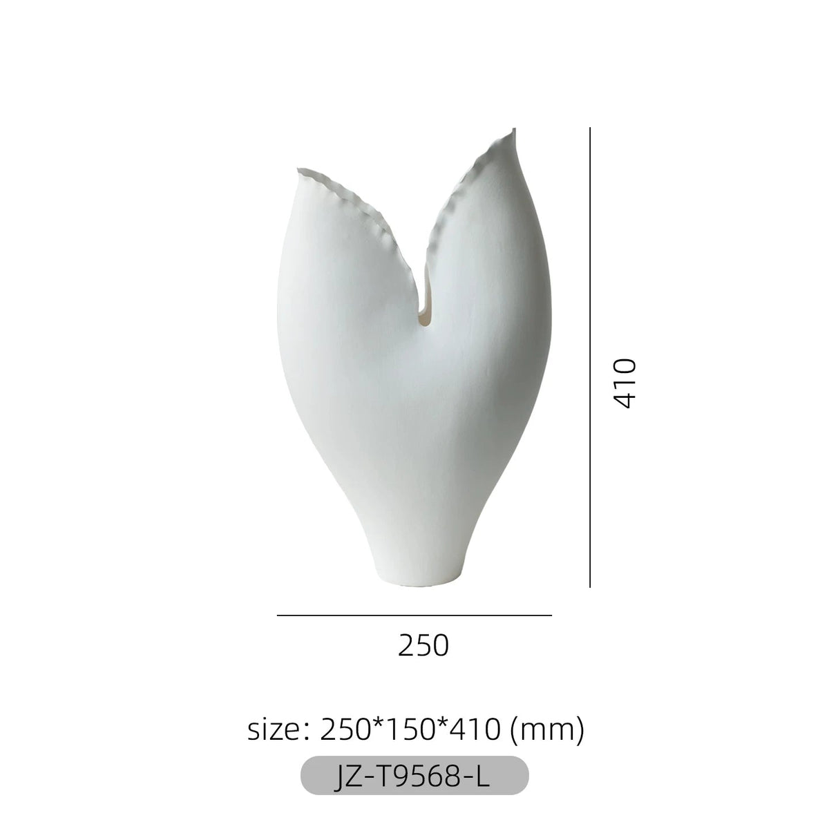 Sculpture Art French Ceramic Vase