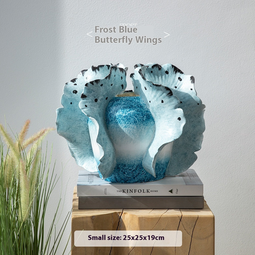 Hand Painted Ceramic Vase Butterfly Creative Ceramic Ornaments