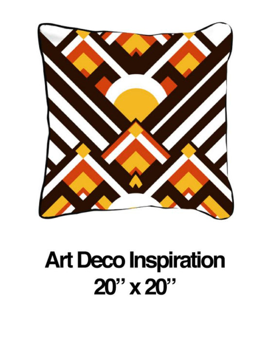 Art Deco Inspiration Orange