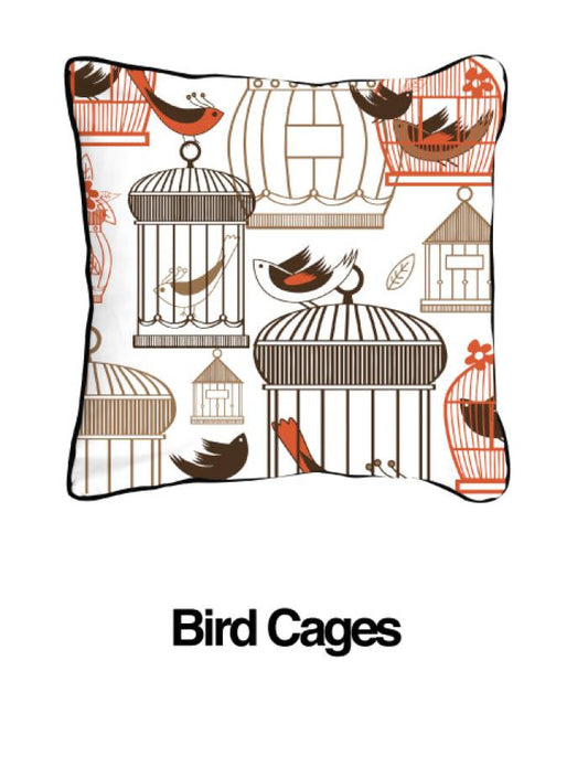 Bird Cages Orange