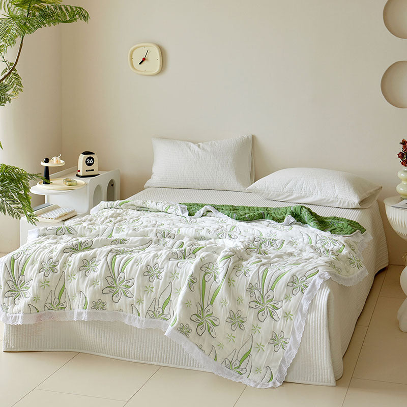 Bamboo Fiber Blanket Summer Blanket