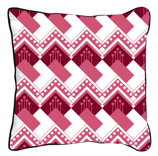 Art Deco Diamond Pink